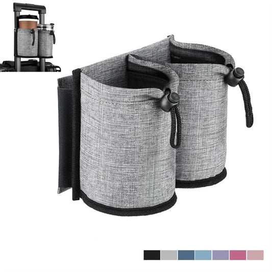 Luggage Cup Holder Free Hand Drink Storage Bag