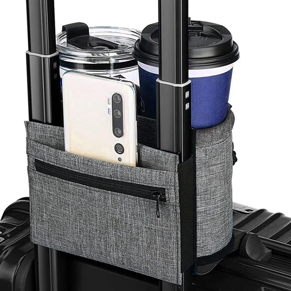 Luggage Cup Holder Free Hand Drink Storage Bag