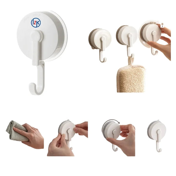 Vacuum suction cup hook bathroom