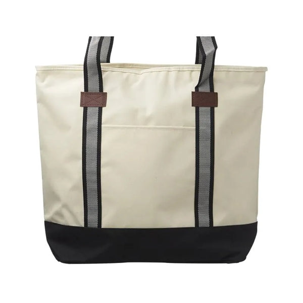 Large Sea Coast Polyester Tote Bag