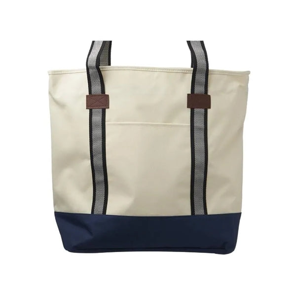 Large Sea Coast Polyester Tote Bag
