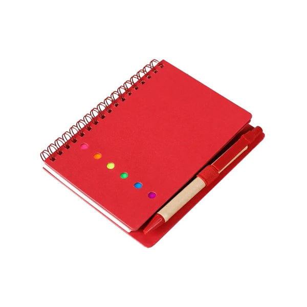 Notebook With Sticky Notes