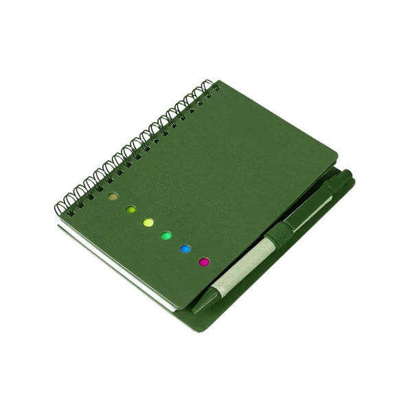 Notebook With Sticky Notes