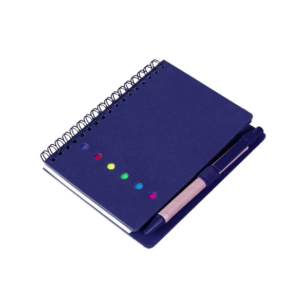 Notebook With Sticky Notes