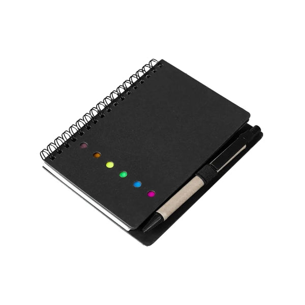 Notebook With Sticky Notes