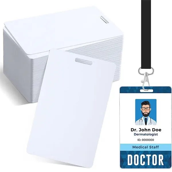 PVC Plastic ID Card Work Identification Badge Name Tag