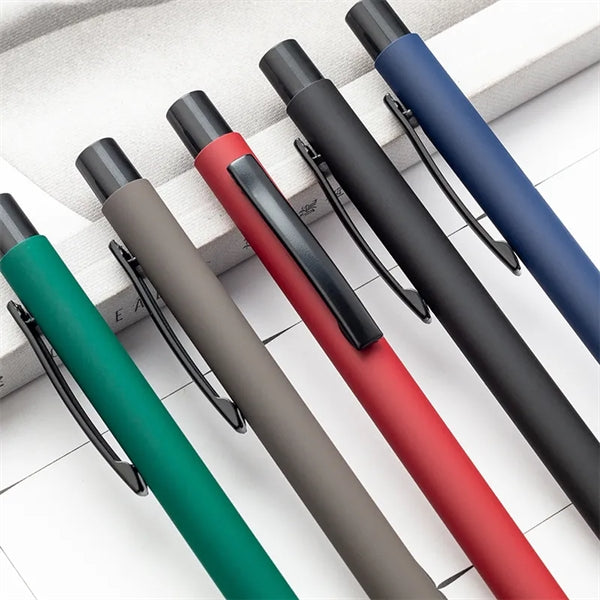 Metal Retractable Ballpoint Click Rollerball Pens