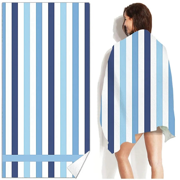 Lightweight Full Color Beach Towel
