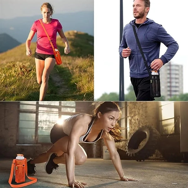 Water Bottle Holder with Strap