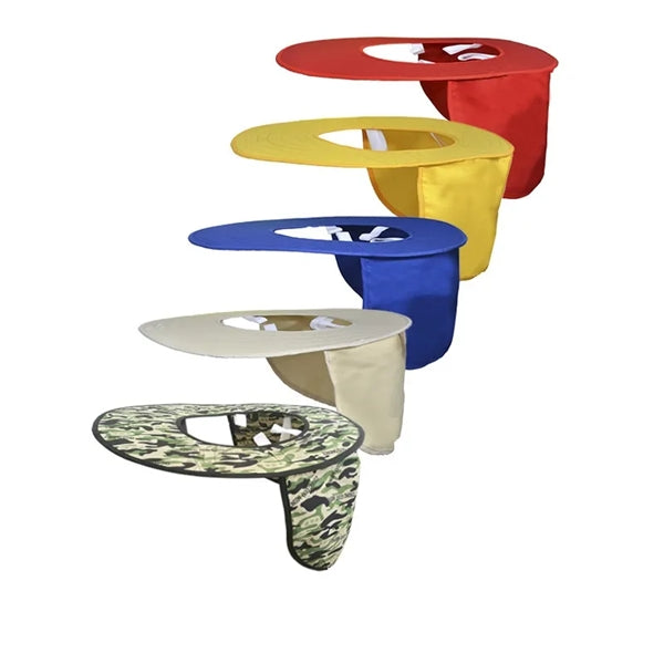 Hard Hat Helmet Sun Visor with Neck Sunshade