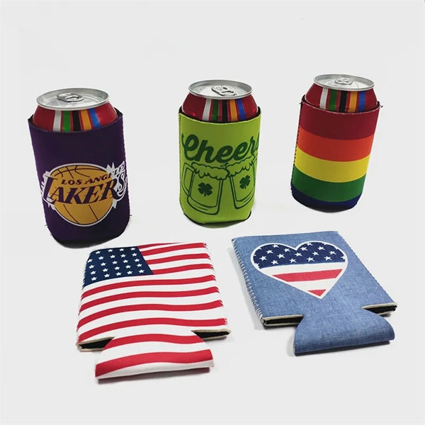 Logo Printing Neoprene Can Bottle Cooler