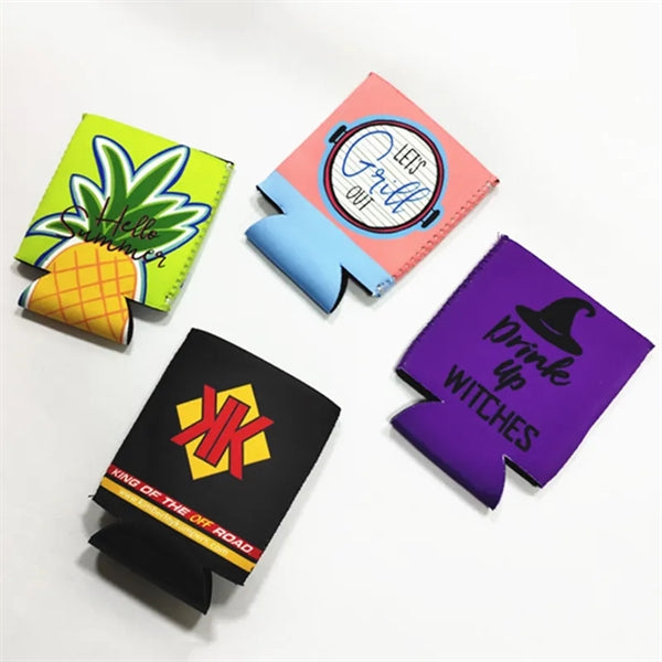 Logo Printing Neoprene Can Bottle Cooler