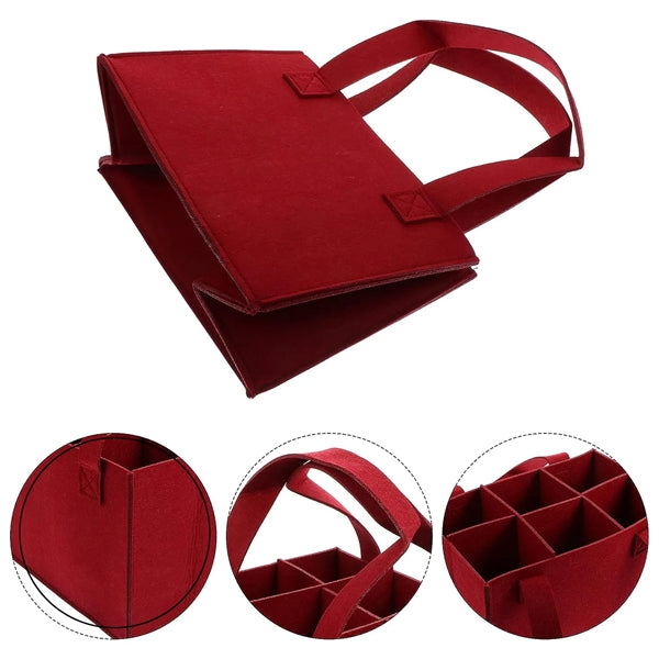 6 Bottle Wine Bag With Divider