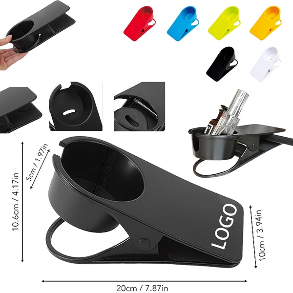 Table Desk Cup Holder Clip
