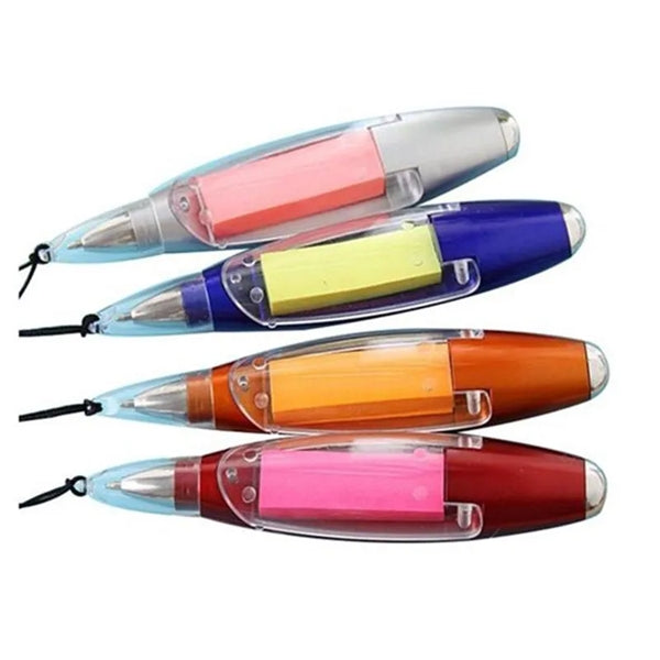 Pen Light Notepad Combo