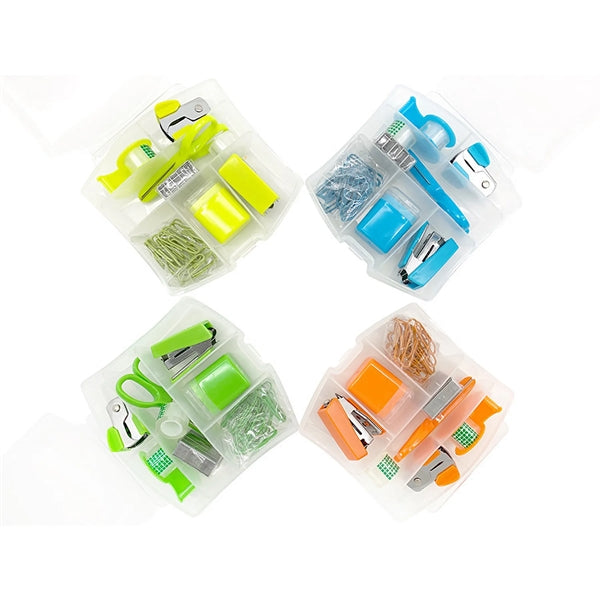 Portable 8Pcs Stationery Kit For Office