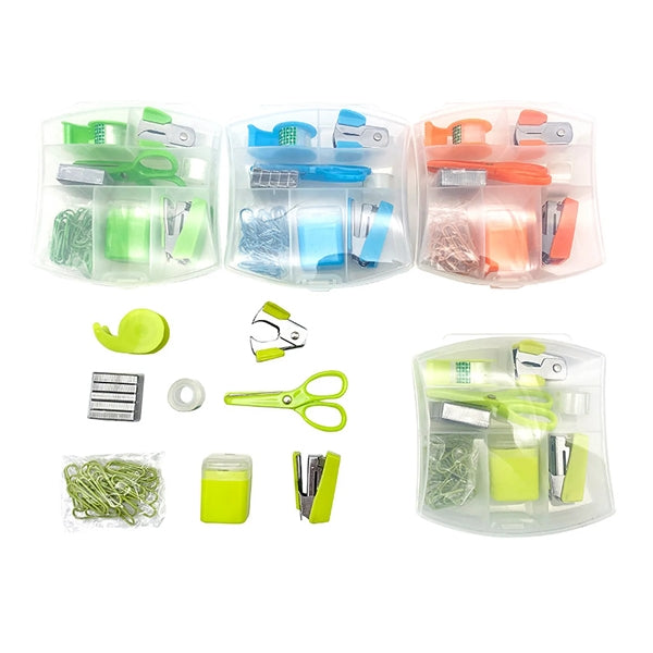 Portable 8Pcs Stationery Kit For Office