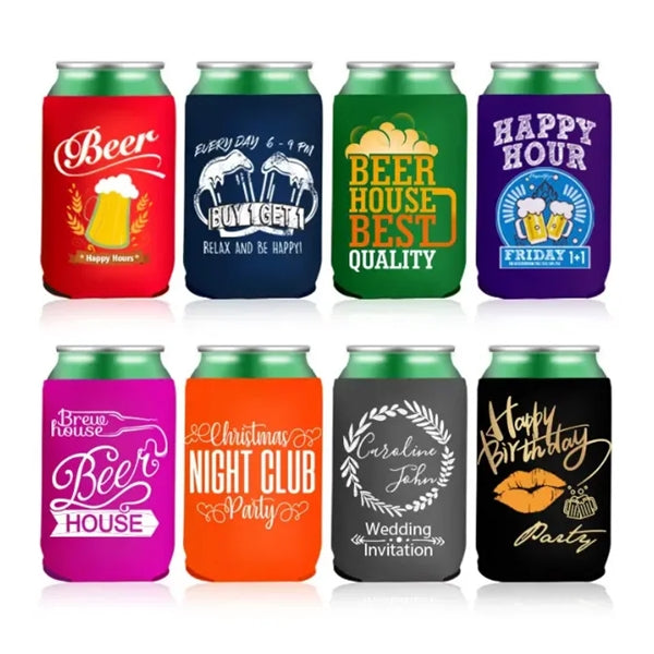 Holiday Gifts Collapsible Neoprene Can Cooler