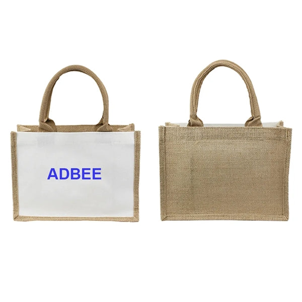 Cotton linen eco-friendly tote bag