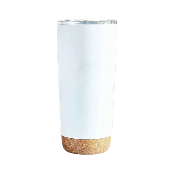 16oz Stainless Steel Tumbler With Wooden Bottom