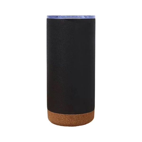 16oz Stainless Steel Tumbler With Wooden Bottom