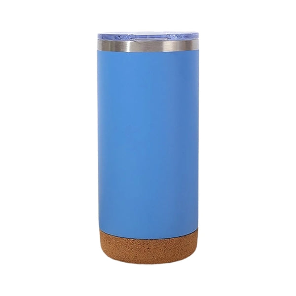 16oz Stainless Steel Tumbler With Wooden Bottom