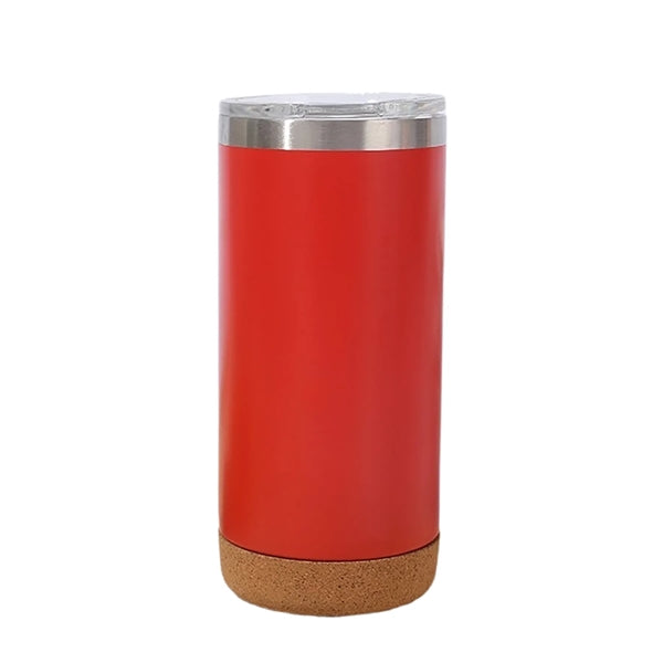 16oz Stainless Steel Tumbler With Wooden Bottom