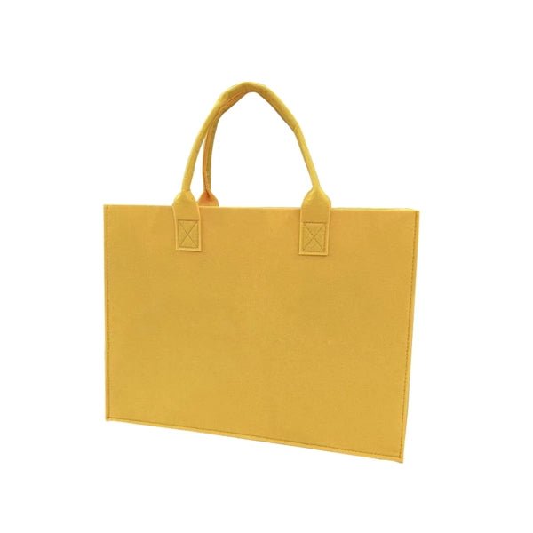 15.75'' Felt Tote Bag Collapsible Shopping