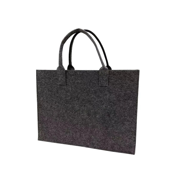 15.75'' Felt Tote Bag Collapsible Shopping