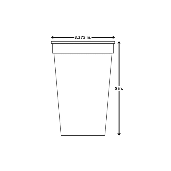 16oz Color Changing Stadium Cup