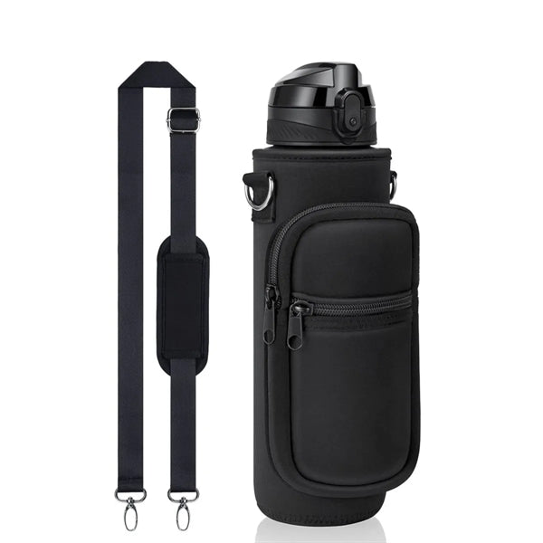 32oz Neoprene Water Bottle Carrier Bag