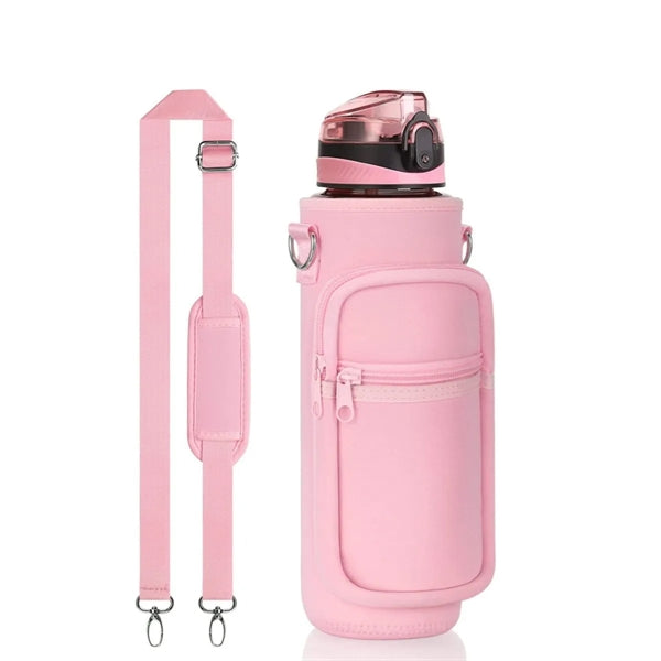 32oz Neoprene Water Bottle Carrier Bag