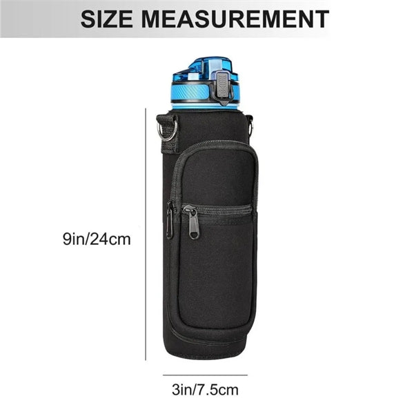 32oz Neoprene Water Bottle Carrier Bag
