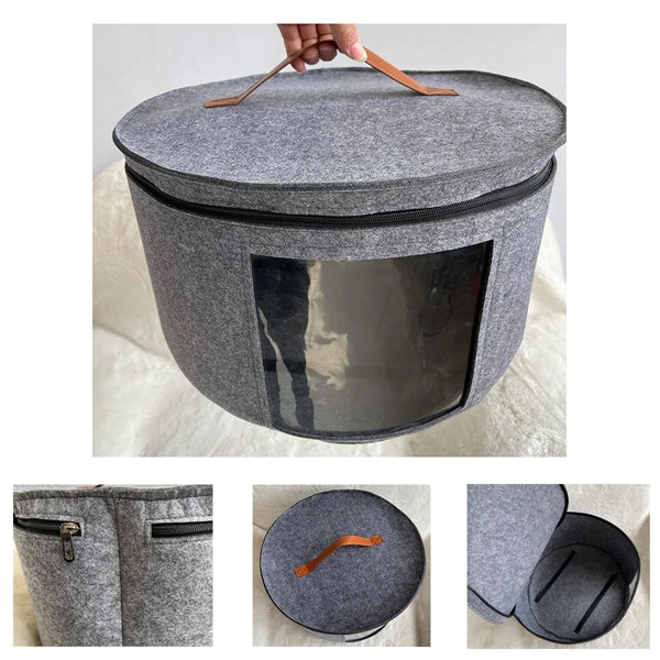 Portable Felt Organizer Bucket