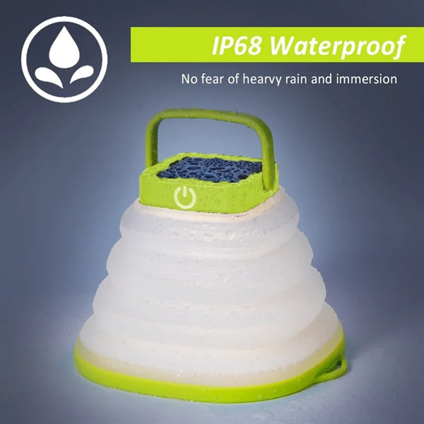 LED Camping Lantern Collapsible Portable Table Cube Light