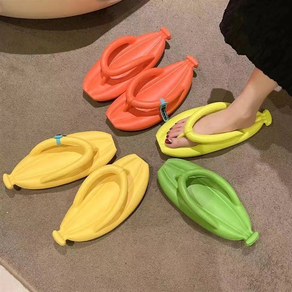 Banana Flip Flops