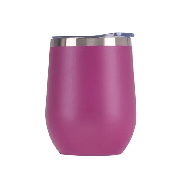 Eco-friendly Stemless Wine Cups with Lid