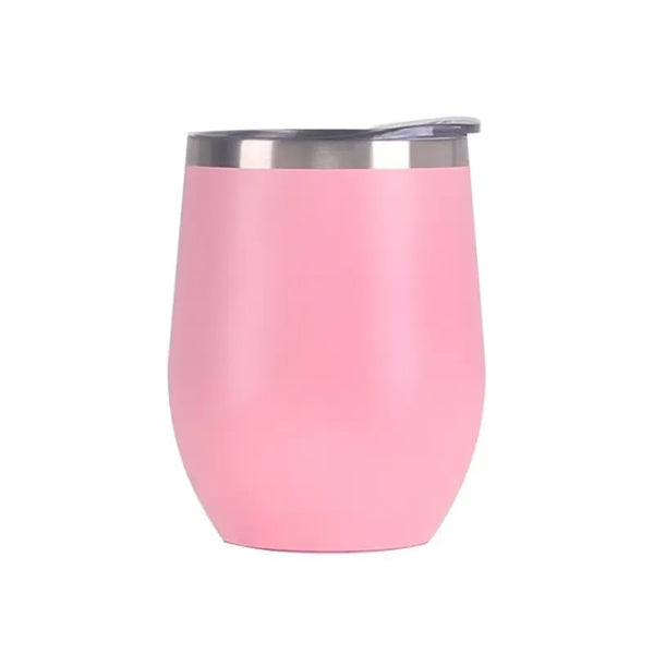 Eco-friendly Stemless Wine Cups with Lid
