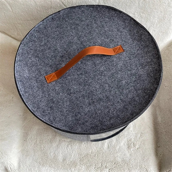 Portable Felt Organizer Bucket