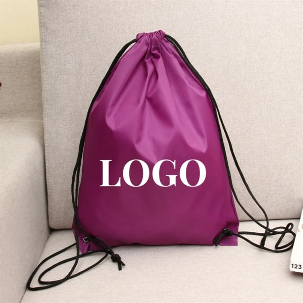 Waterproof Basketball Drawstring Backpack & Gym Bag