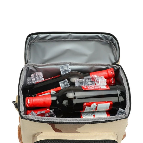 Camouflage Insulated Cooler Bag