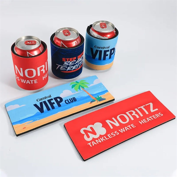 Full Color Neoprene Slap Wrap Can/Bottle Cooler