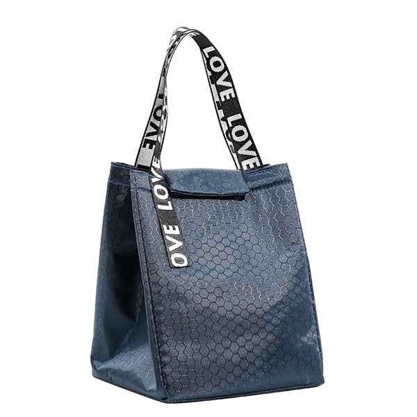 Football Stripes Thicken Thermal Lunch Tote Bag