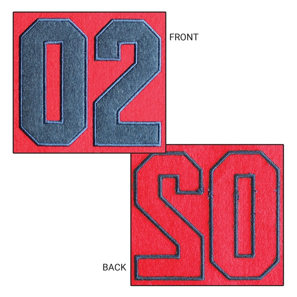 10" x 12" Appliqued Felt Banner