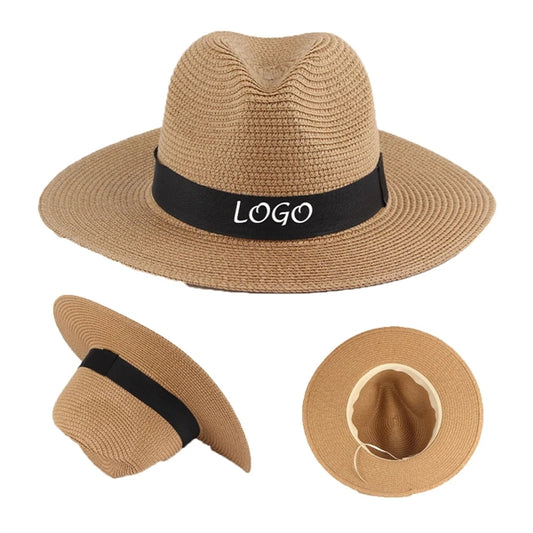 Wide Brim Straw Panama Hat