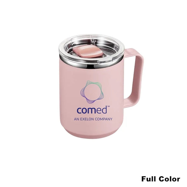 15 oz Stainless Steel Insulated Coffee Mug with Handle