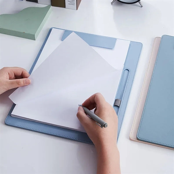 A4 Size Magnetic Memo Clipboards Writing Pad With Pen Loop