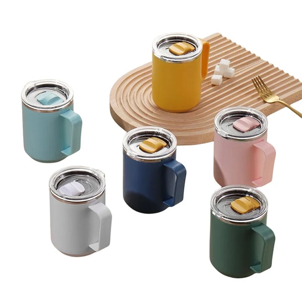 15 oz Stainless Steel Insulated Coffee Mug with Handle