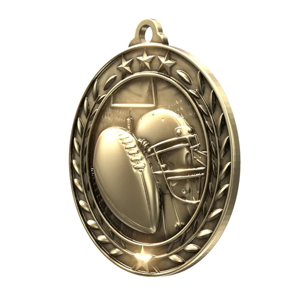 Wreath Award Medal - Football