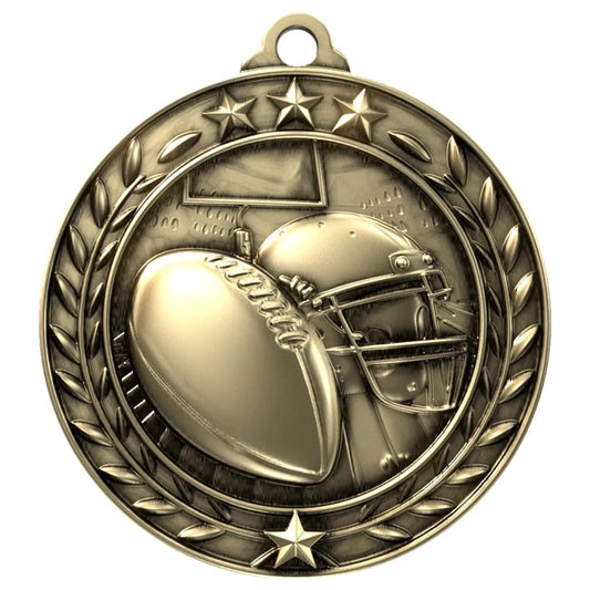 Wreath Award Medal - Football